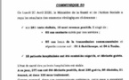 Coronavirus/Sénégal: 10 nouvelles contaminations dont 5 communautaires (Guédiawaye et Touba)