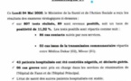 Coronavirus/Sénégal: 89 nouvelles contaminations dont 3 de type communautaire, 6 cas graves en réanimation