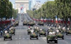 Le défilé militaire du 14 juillet de retour à Paris