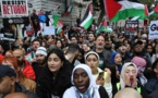 A Londres, plus de 100 000 manifestants réclament "la fin de la guerre à Gaza"