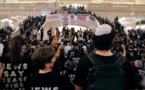 New York - Des centaines d’arrestations pendant une manifestation juive de soutien à Gaza