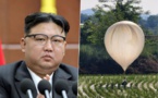 La Corée du Nord envoie à nouveau des ballons d’immondices sur la Corée du Sud