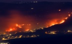 Israël : Les pompiers à pied d'œuvre pour maîtriser les incendies provoqués par les roquettes tirées depuis le Liban