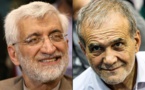 Iran: vers un second tour de la présidentielle entre le réformateur Massoud Pezeshkian et le conservateur Saïd Jalili