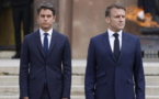 Macron demande à Gabriel Attal de rester à Matignon "pour le moment"