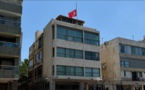 Les drapeaux ont été mis en berne à l'ambassade de Türkiye à Tel-Aviv et au consulat général à Jérusalem