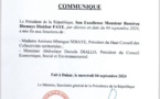 HCCT ET CESE - Bassirou Diomaye Faye limoge Aminata Mbengue Ndiaye et Abdoulaye Daouda Diallo