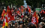 Manifestations nationales en France le 1er octobre 2024 alors que Michel Barnier délivrait son discours de politique générale.