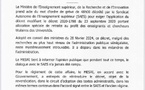 Universités : Le décret "disparu" 2020-1788 du 23 septembre 2020 sera réintroduit, assure le ministre Abdourahmane Diouf 