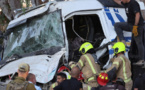 Israël : un camion fonce sur une station de bus faisant 40 blessés dans le centre