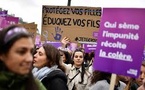 Manifestations contre les violences faites aux femmes à travers la France