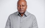 Présidentielle au Ghana: John Mahama vainqueur avec 56% des voix, selon la Commission électorale