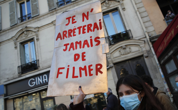 France : Forte mobilisation contre la loi sur la « sécurité globale" à Paris