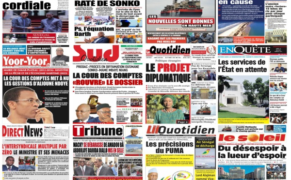 IMPACT - Les UNES de la presse du 13 mai 2024