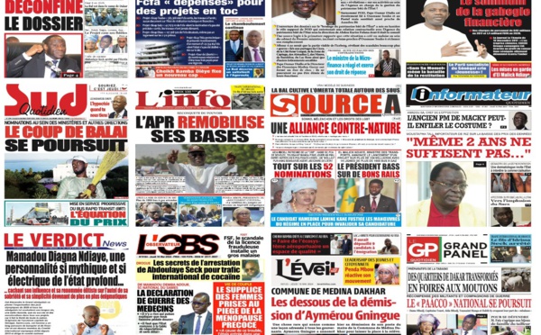 IMPACT - Les UNES de la presse du 16 mai 2024