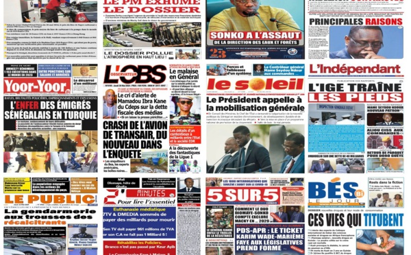 IMPACT - Les Unes de la presse du 30 mai 2024