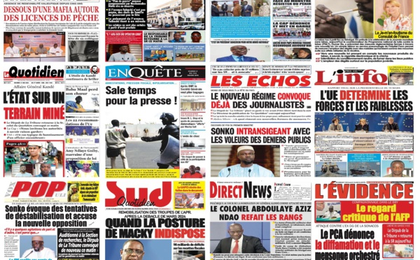 IMPACT - Les UNES de la presse du 31 mai 2024