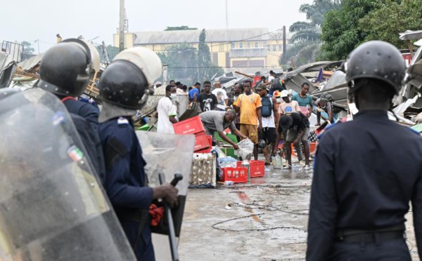 Abidjan. Policiers et protestataires contre les déguerpissements face à face le 25 juillet 2024 
