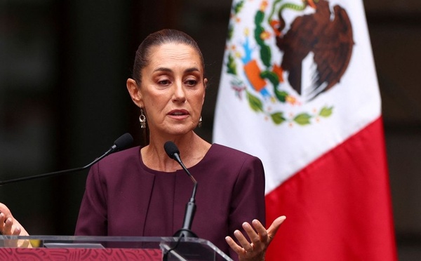 La présidente mexicaine Claudia Sheinbaum