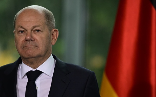 Le chancelier allemand Olaf Scholz