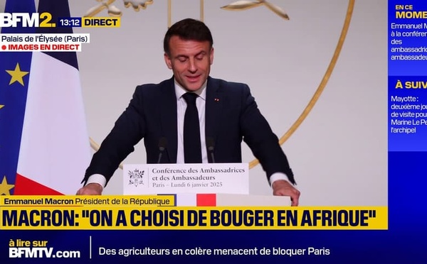 Lutte contre le terrorisme : Macron accuse certains « gouvernants africains » d’avoir « oublié de dire merci »