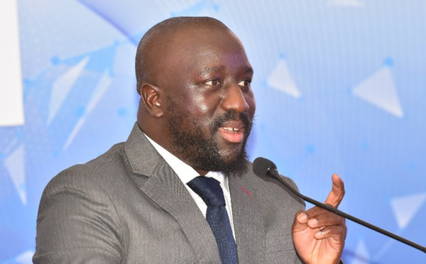 Alioune Sall, ministre de la Communication, des Télécommunications et du Numérique (MCTN) du Sénégal